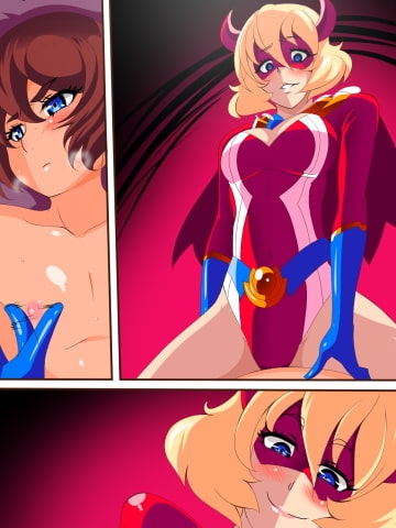 ヒーローの憂鬱 ルーティン調教編後篇 二人の女幹部に甘やかされ蔑まされるショタヒーロー レビュー・感想 サンプル画像1