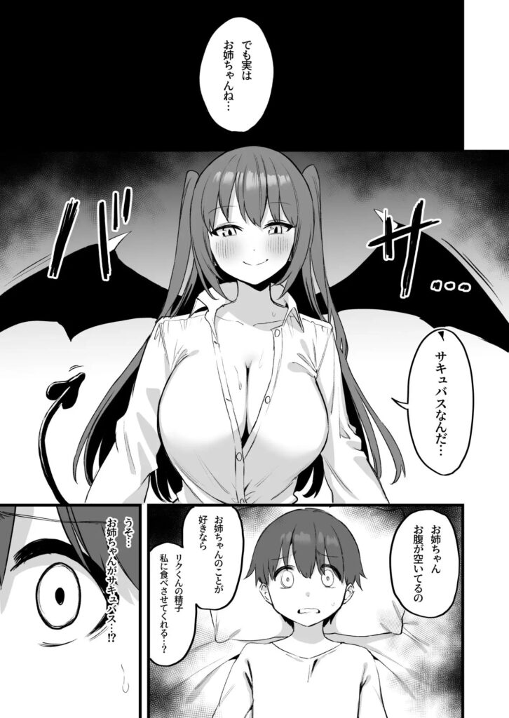 お姉ちゃんはサキュバス!? サンプル画像4