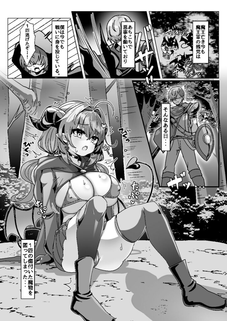 マモノを匿った勇者の末路 上巻 サンプル画像2